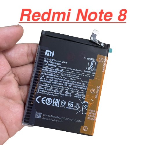 Pin xiaomi bn46 / redmi 7 / redmi note 8 / pin zin dung lượng 4000mah