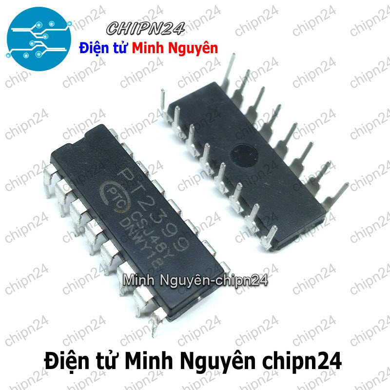 [1 con] (DT) IC PT2399 DIP-16 Hàng Tốt (IC Echo Audio) (IC Khuếch đại âm thanh) - HH002495