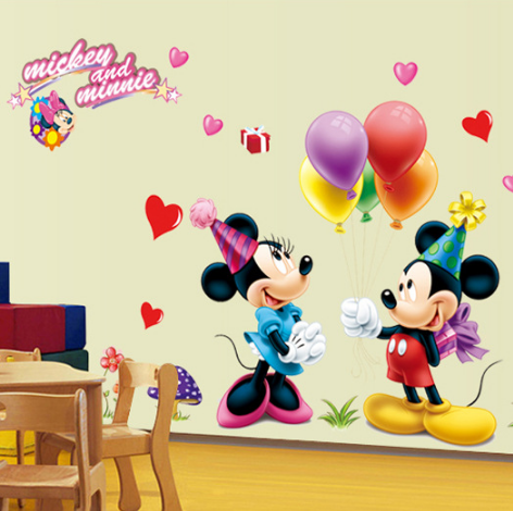 [HCM]Decal dán tường Chuột Mickey