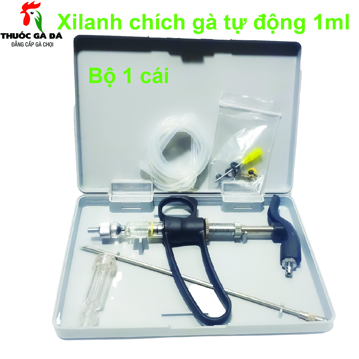 xilanh chích gà tự động 1ml.bộ 1 cái