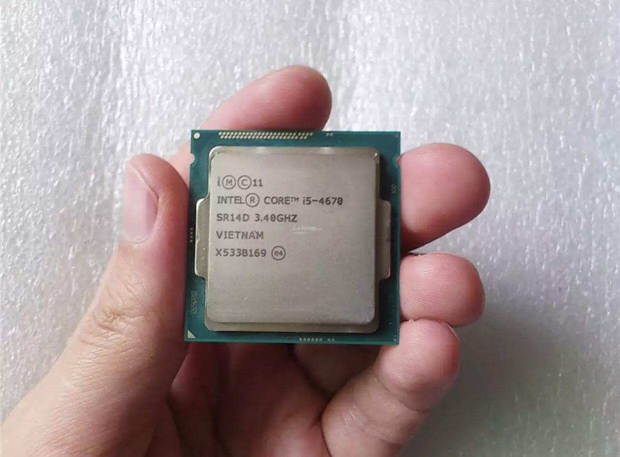 CPU Bộ vi xử lý Intel I5 4670 3.4 Ghz/1150