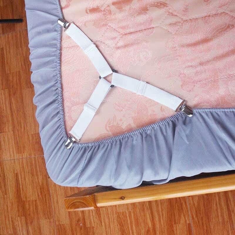Bộ 4 chun kẹp ga giường chống xê dịch