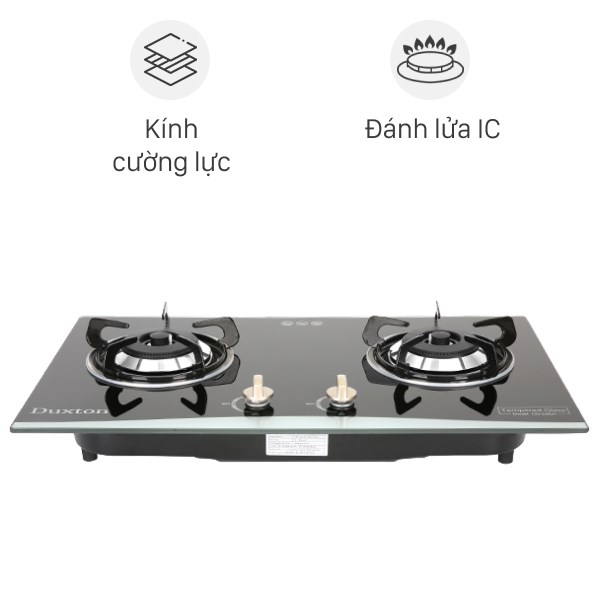 Duxton dg-2gd gas stove display + Giveaway gas wire, fast battery IC ignition, copper burners