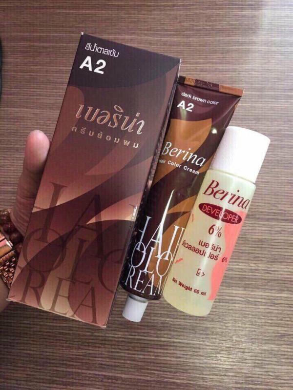 Combo 5 Hộp Thuốc Nhuộm Tóc Berin A2