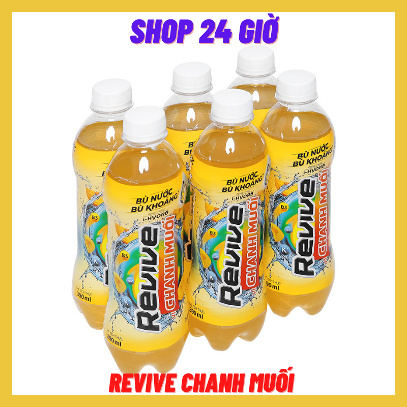 Nước revive chanh muối