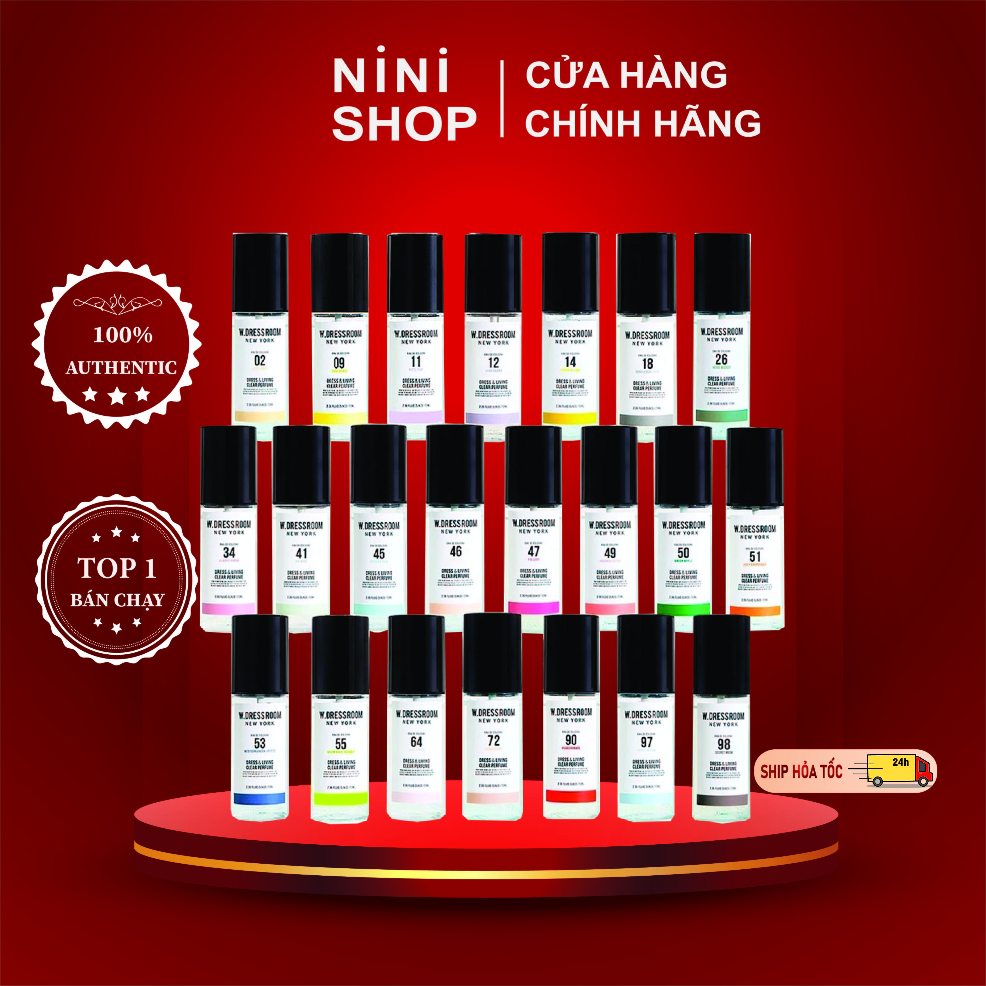 Nước hoa xịt thơm mùi