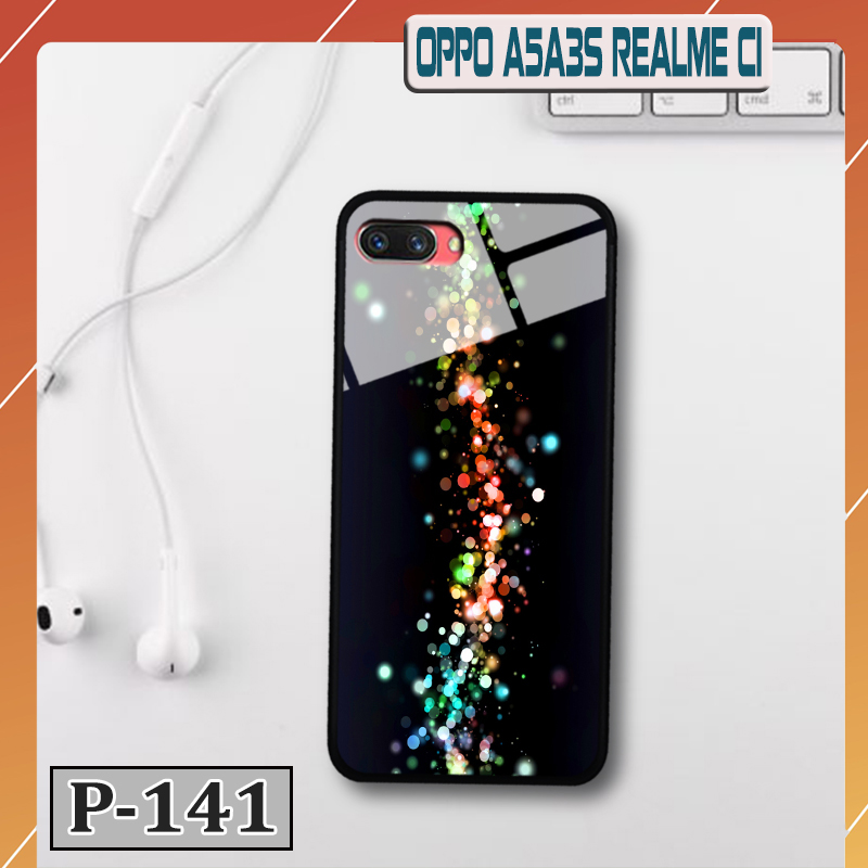 Ốp điện thoại OPPO A5 - lưng kính in hình 3D