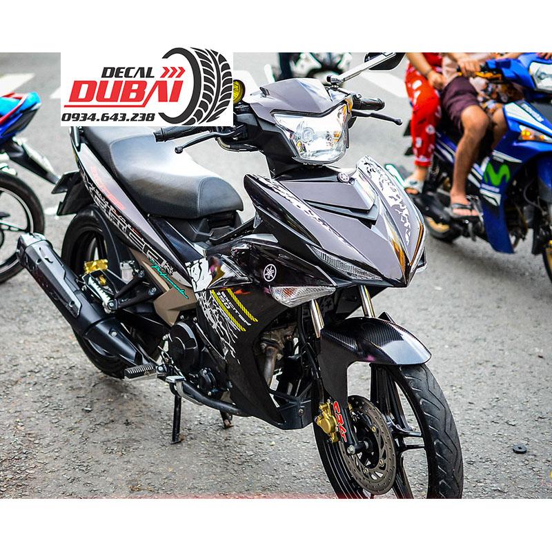 Tem Xe Exciter 150 Xám Đen