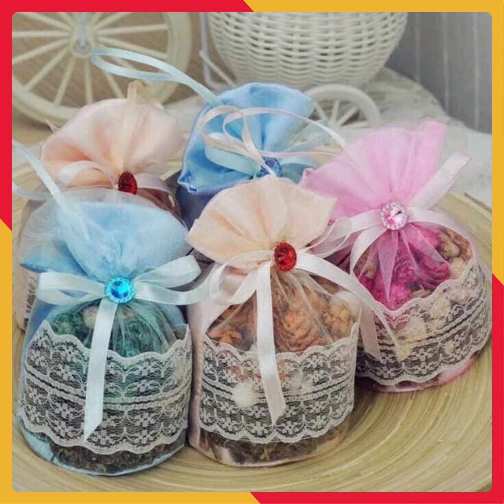Túi thơm hoa hồng( MÙI THƠM DỊU NHẸ)