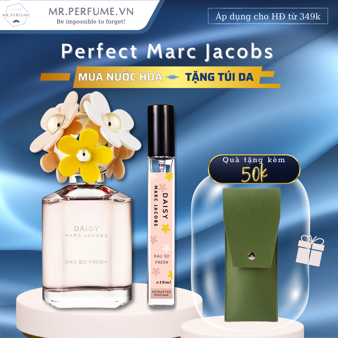 Nước hoa chiết chính hãng nữ Dai.sy Marc Eau So Fresh- Mr.Perfume.vn