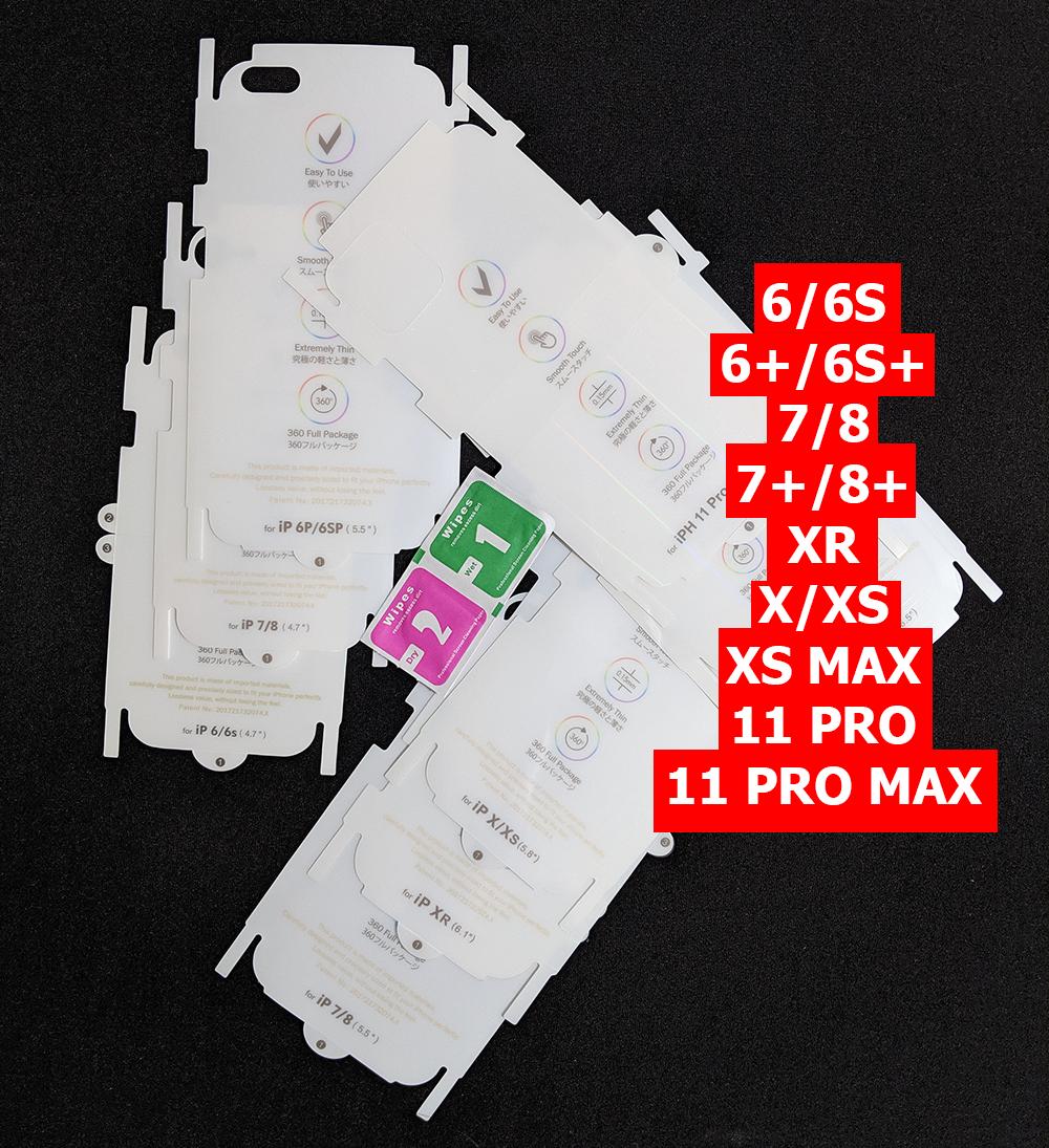 Dán chống xước PPF full viền mặt lưng Iphone