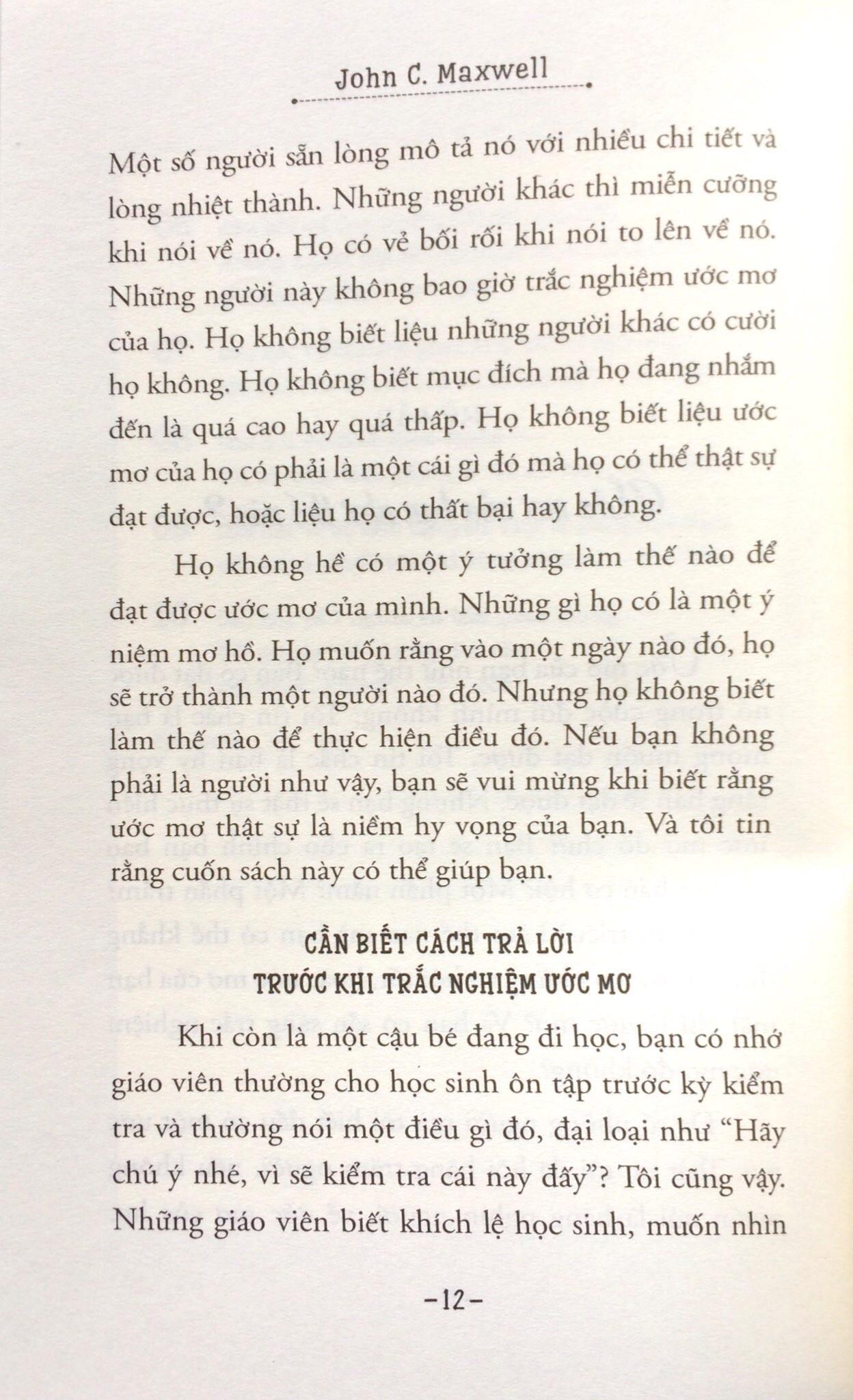 Sách - Dám ước mơ, biết thực hiện