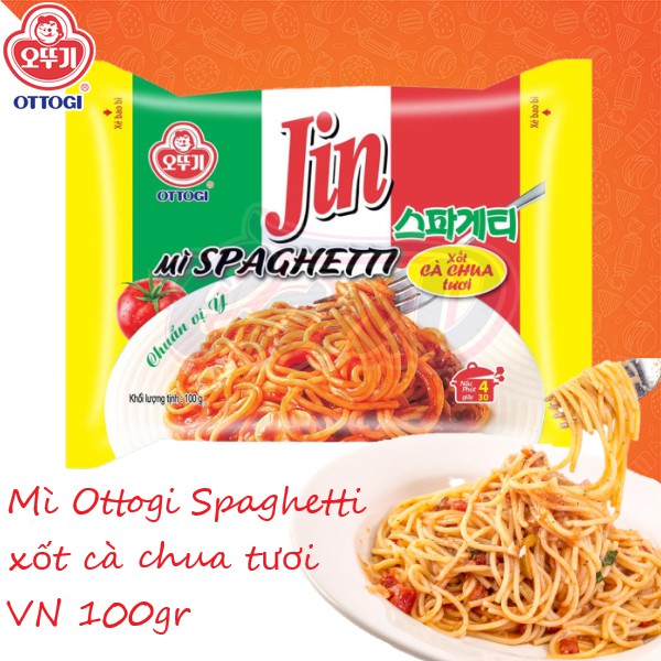 1 Thùng 20 gói - Mì spaghetti OTTOGI 100g
