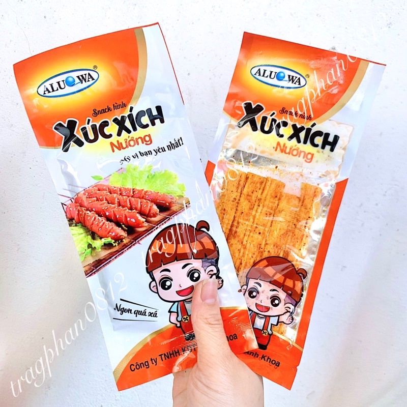 Combo 10 Gói Snack Hình Xúc Xích Nướng