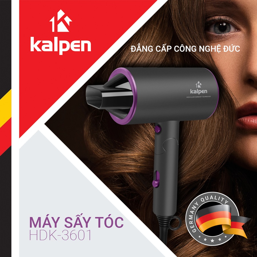 Máy sấy tóc kalpen hdk-3601 1800w