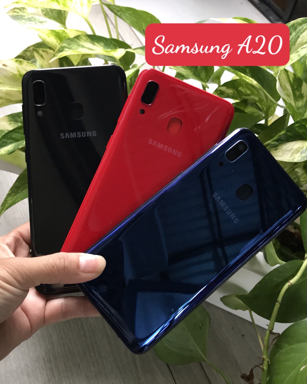 Bộ Vỏ + Sườn Samsung A20 Zin Hàng Cao Cấp