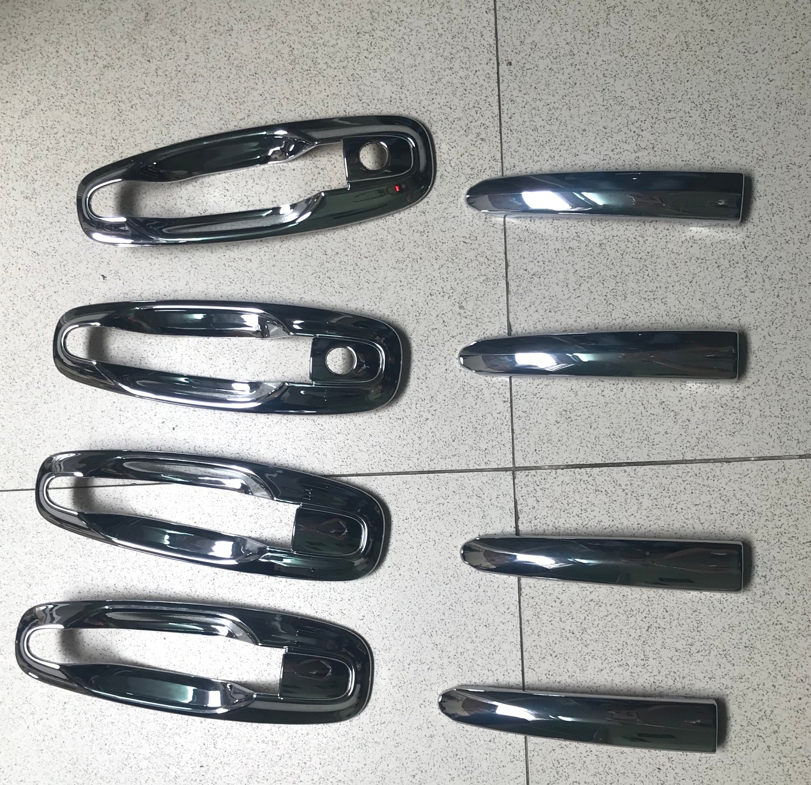 Bộ ốp tay cửa + hõm cửa xe Daewoo Lacetti cao cấp 2009-2010