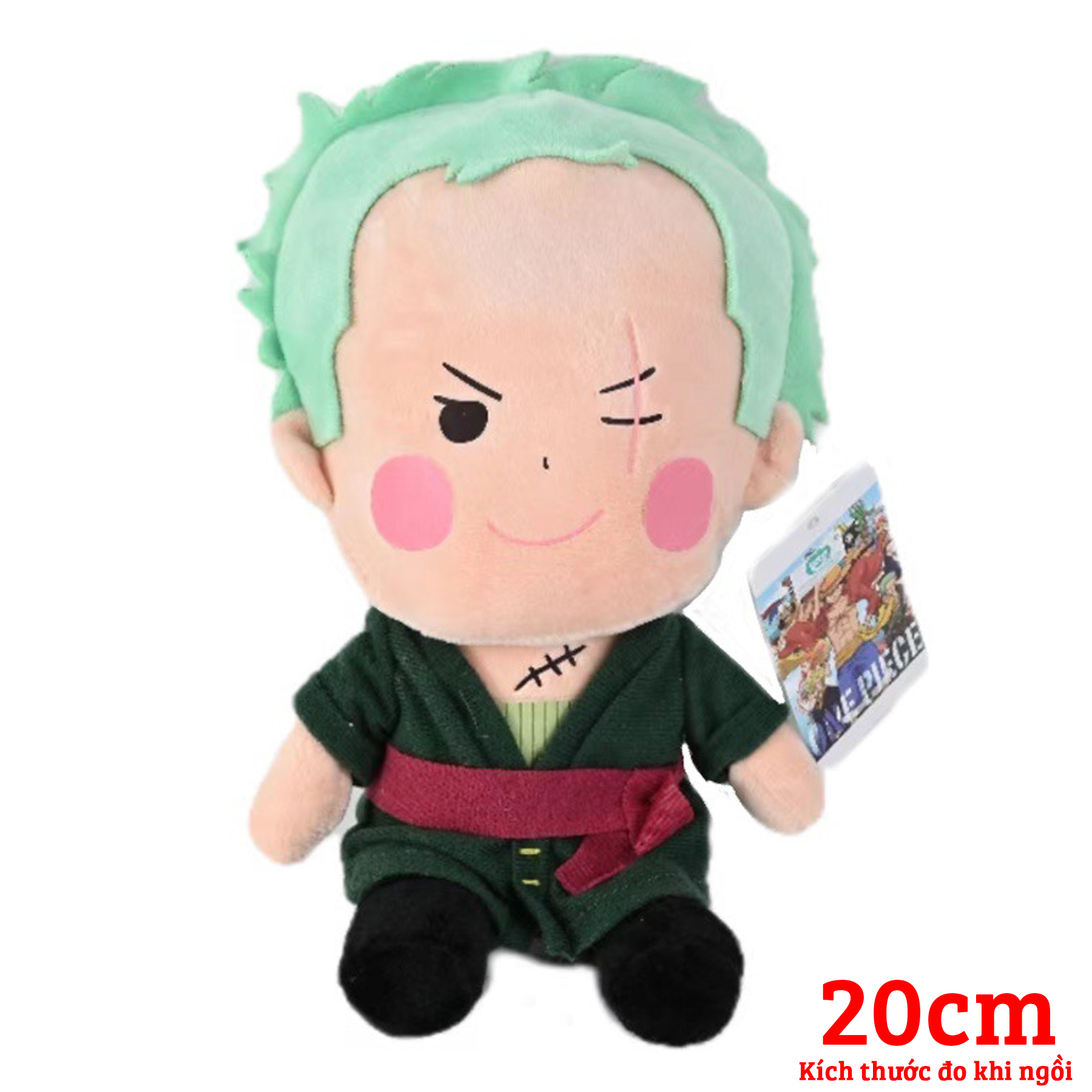 Gấu bông Luffy và Zoro - anime One Piece [T69 Shop]