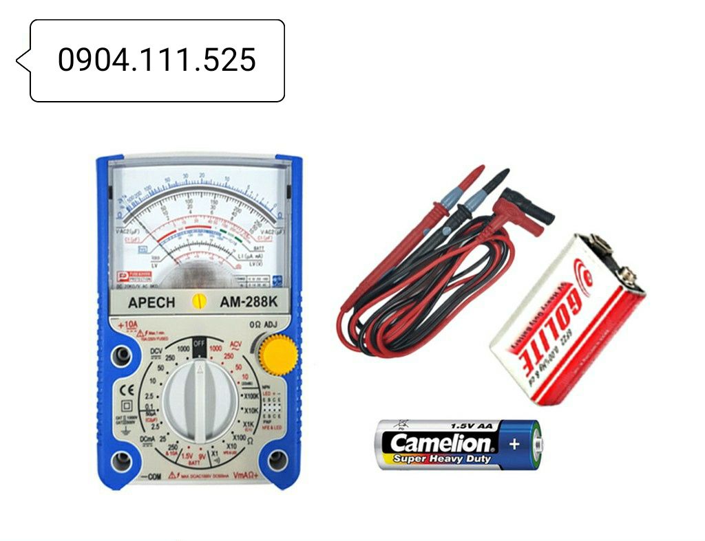 Đồng hồ vạn năng kim APECH AM-288K