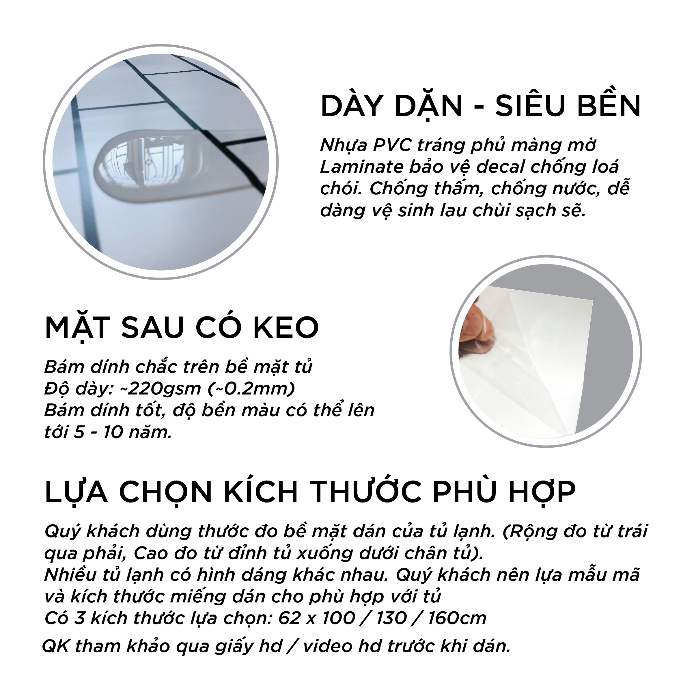Miếng dán tủ lạnh, decal dán tủ lạnh, giấy dán tủ lạnh - CBTL02