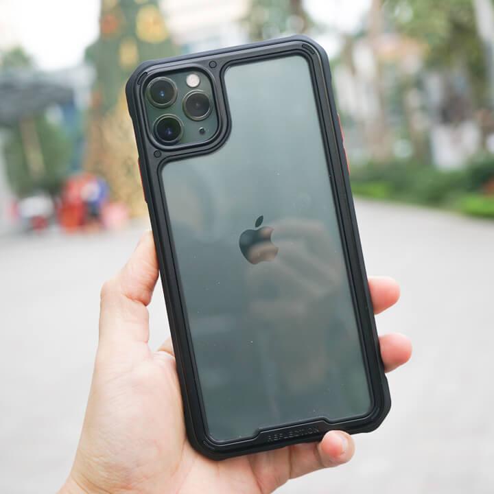 Ốp lưng iPaky chống sốc cho iPhone 11 Pro Max viền màu