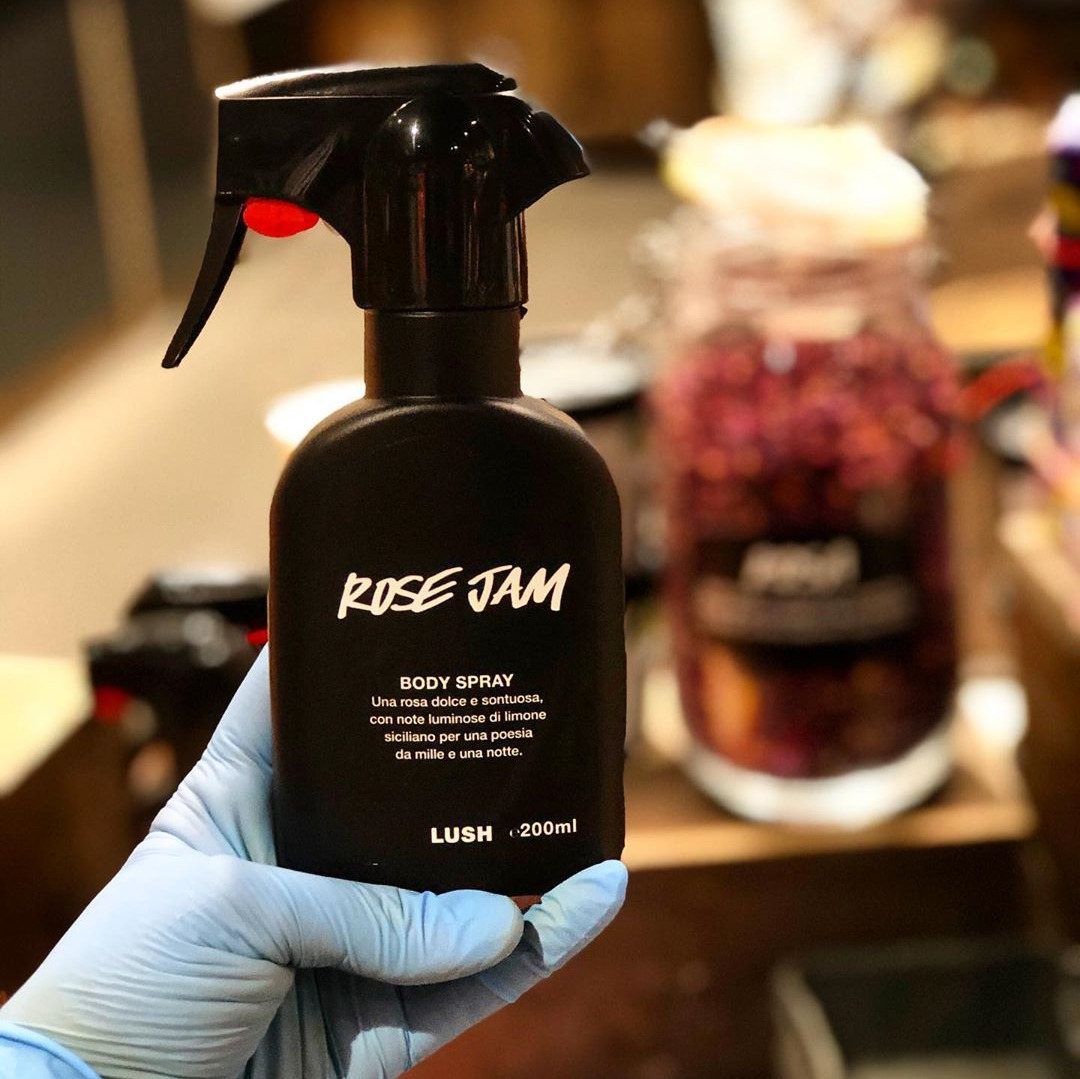 [HCM]Xịt toàn thân LUSH - Rose Jam body spray