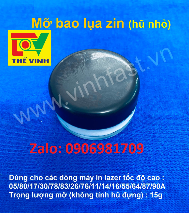 Mỡ zin HP-300, bôi bao lụa máy in tốc độ cao