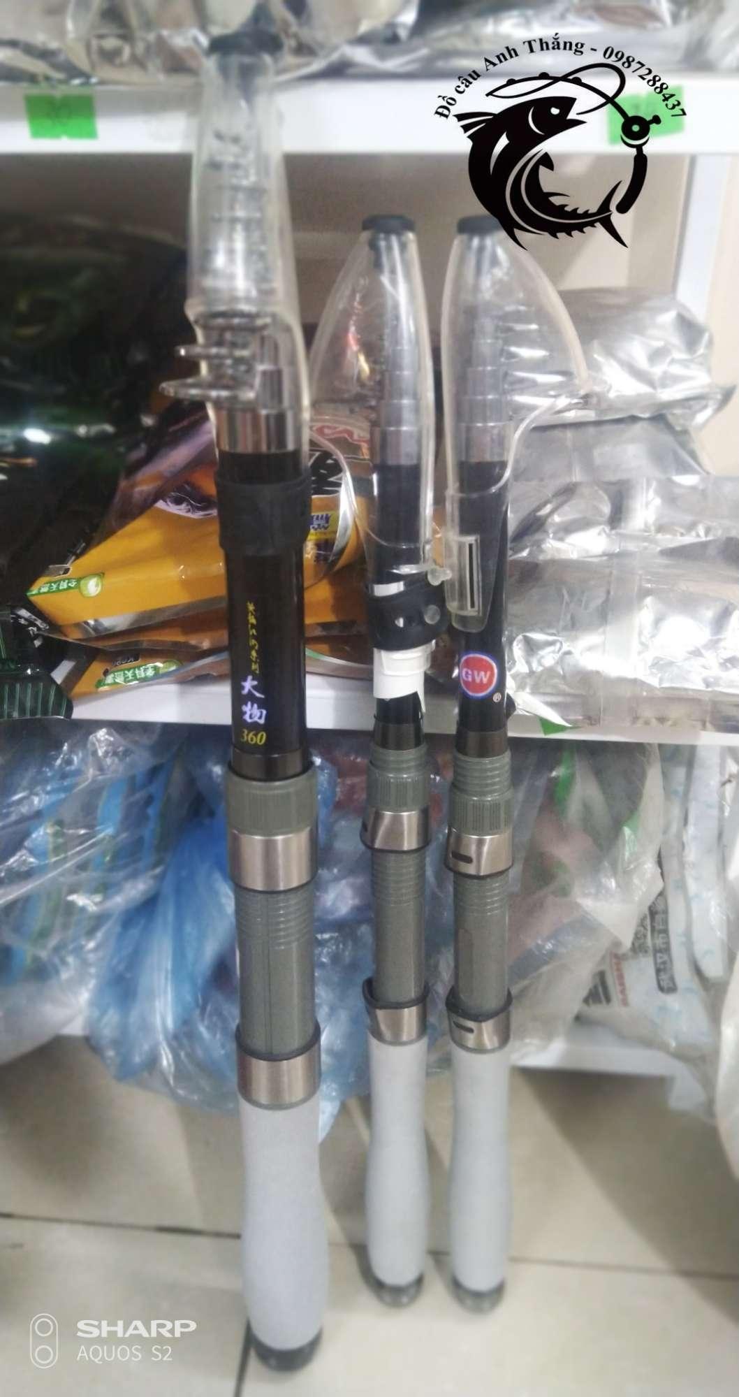 Cần câu máy rút gọn GW