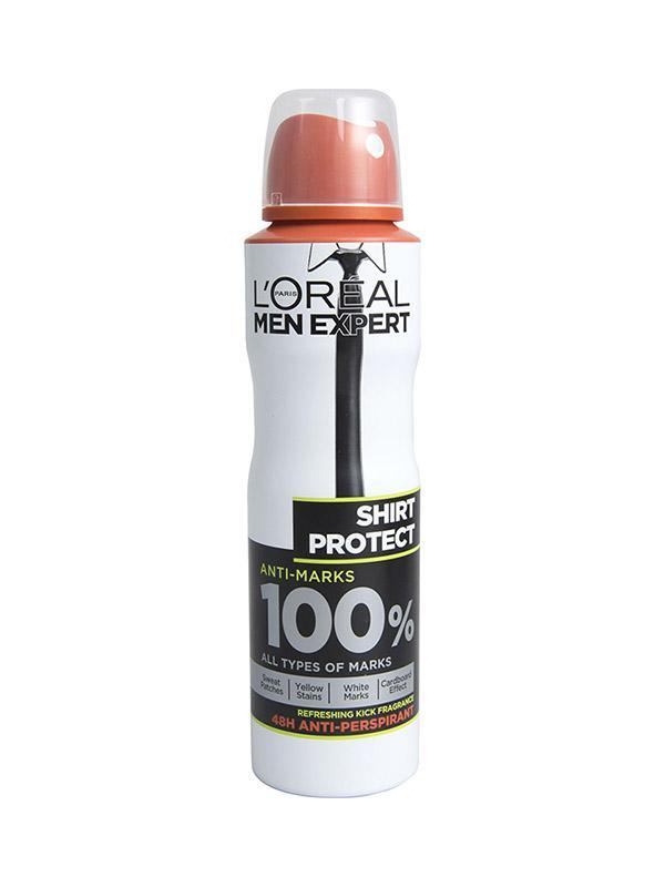 Xịt khử mùi dành cho nam Loreal Shirt Control 48h 150ml