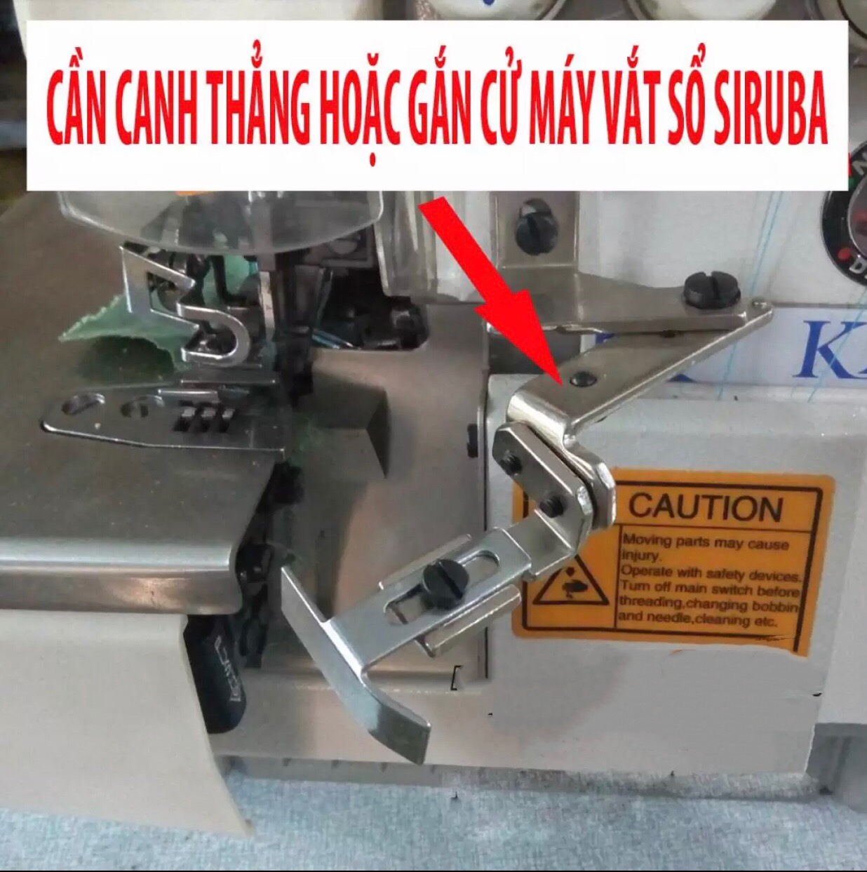 Bát gắn cử máy vắt sổ Siruba