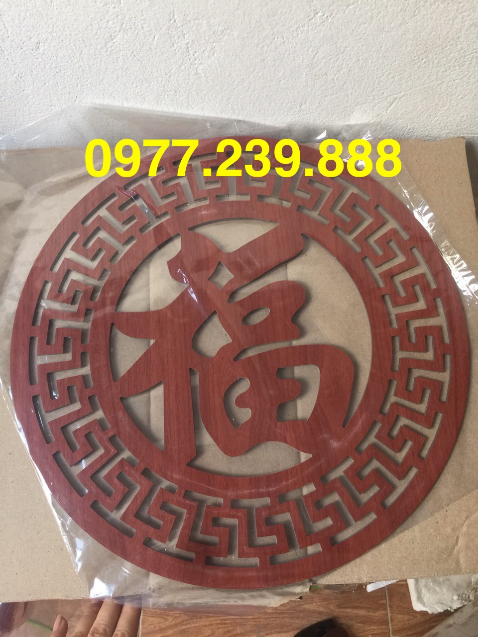 chữ phúc bằng alu màu cánh dán