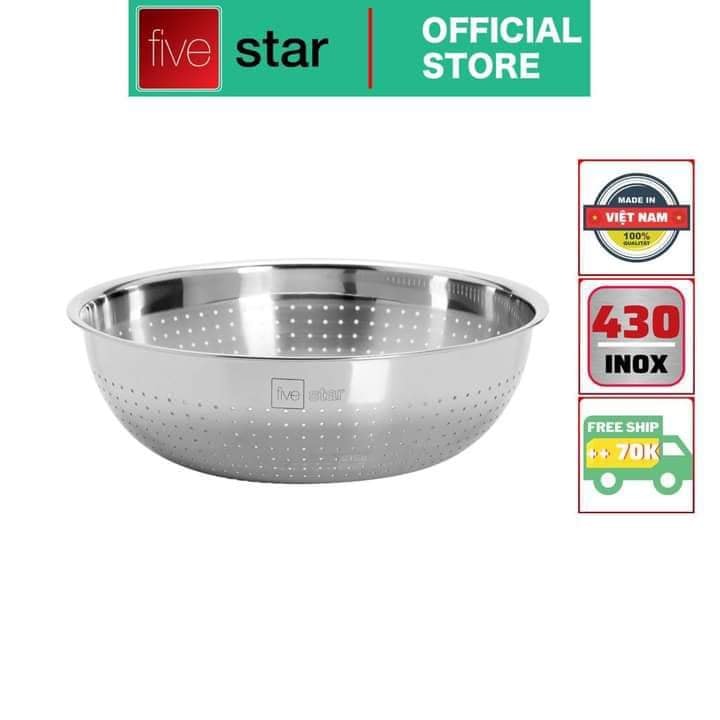 Rổ Lưới Inox Cao Cấp Fivestar 30cm/22cm