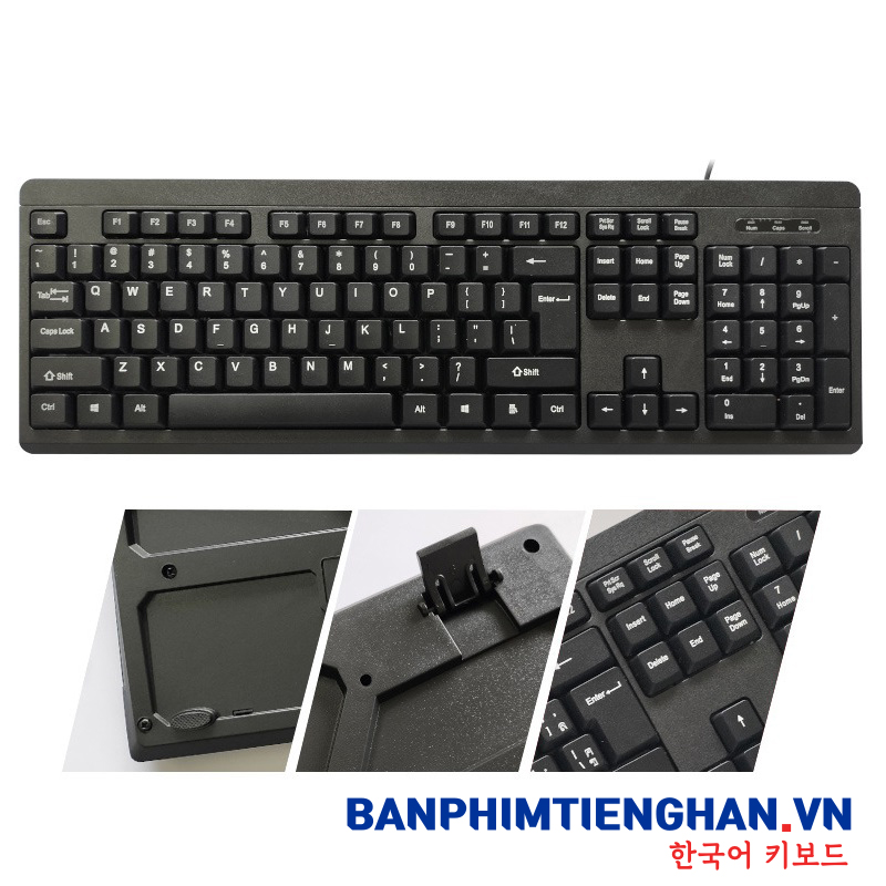 Bàn phím BenCom R888 tiếng Hàn Quốc