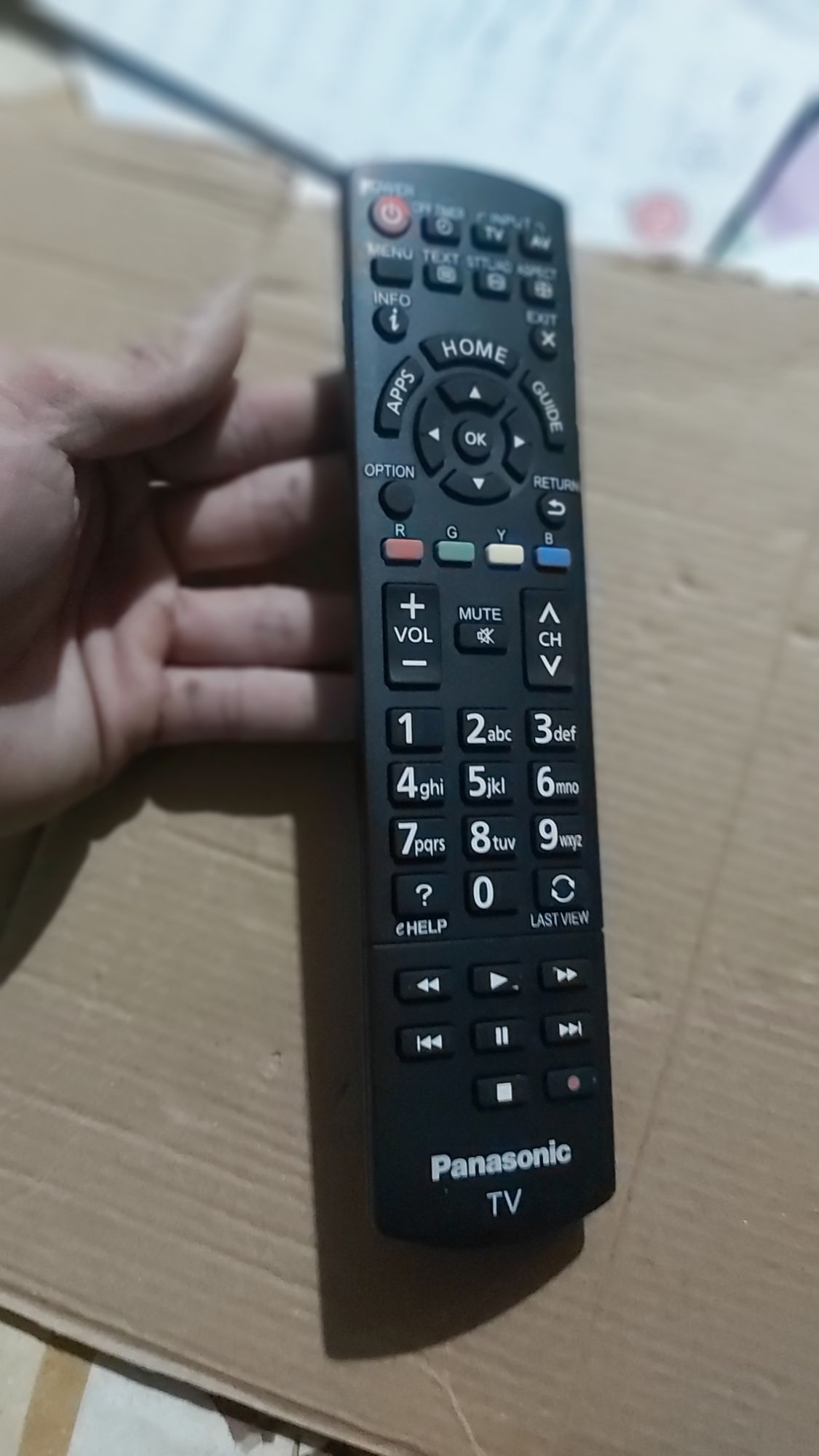 điều khiển tivi panasonic dài zin theo máy