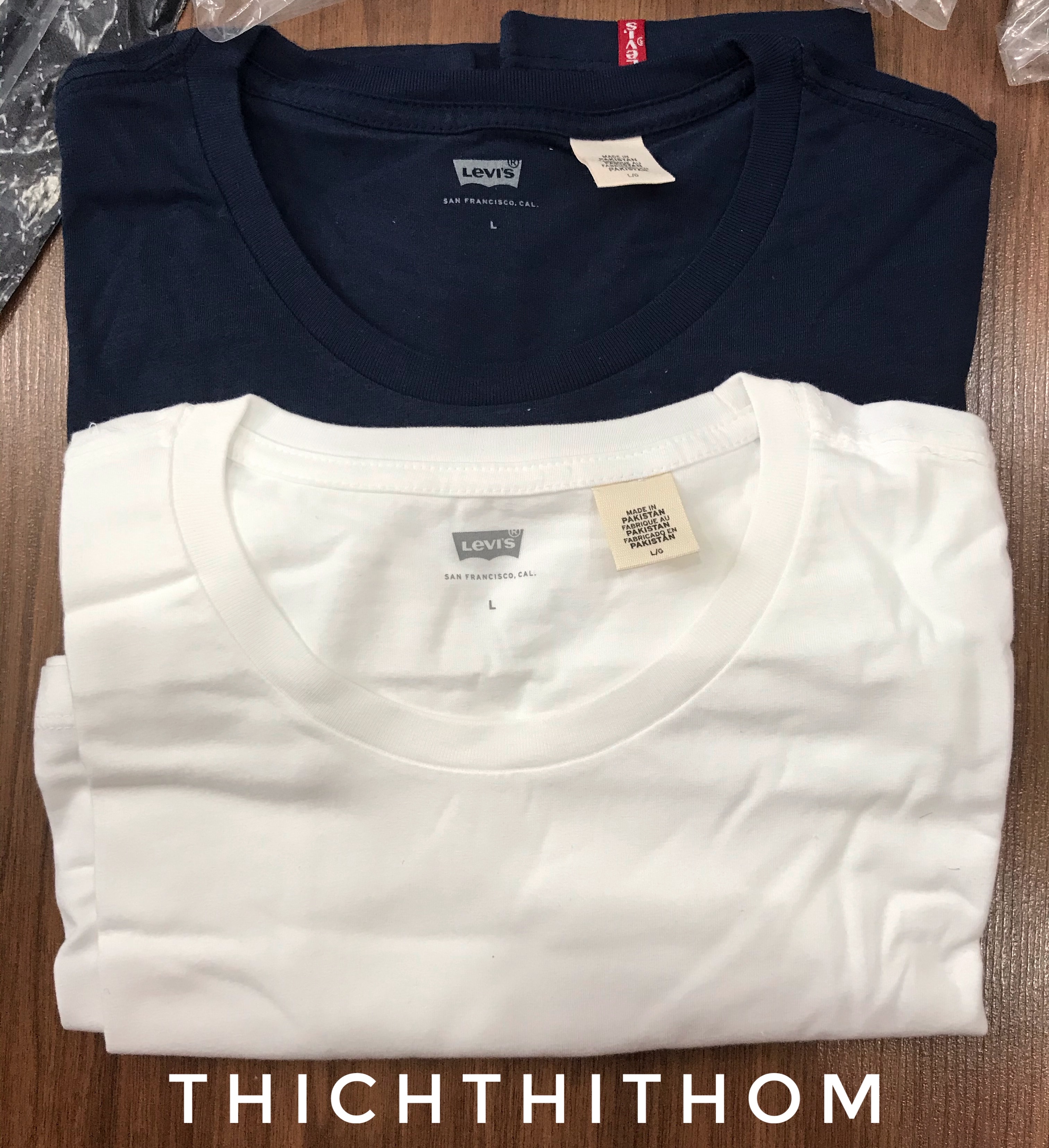 [CÓ BILL MUA TẠI LEVI'S MỸ] Set 2 Áo Thun Levi's Nam Chính Hãng