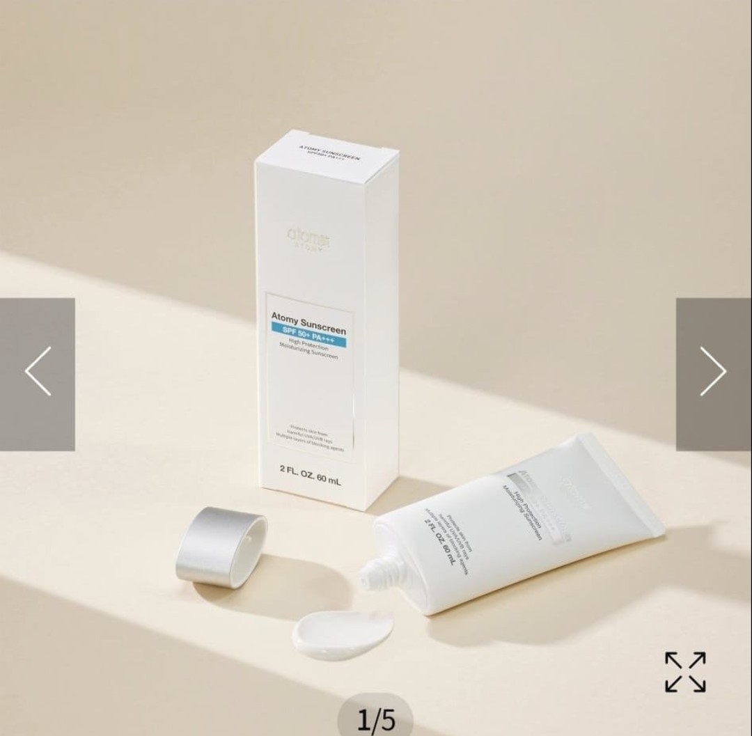 Kem chống nắng hàn quốc atomy sunscreen spf 50+ pa+++ 60ml