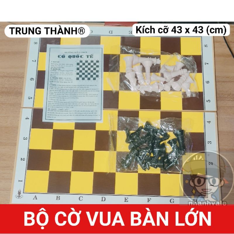 Bộ bàn cờ vua lớn Trung Thành® 43 x 43