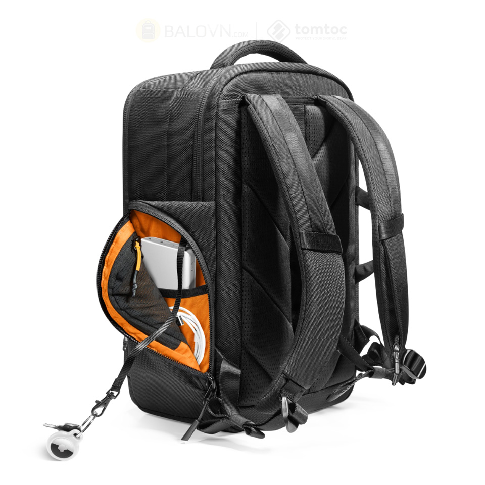 Balo Tomtoc H73E1D1 / H73E2D1 X-PAC Techpack for Ultrabook 13"14"15"16" Black