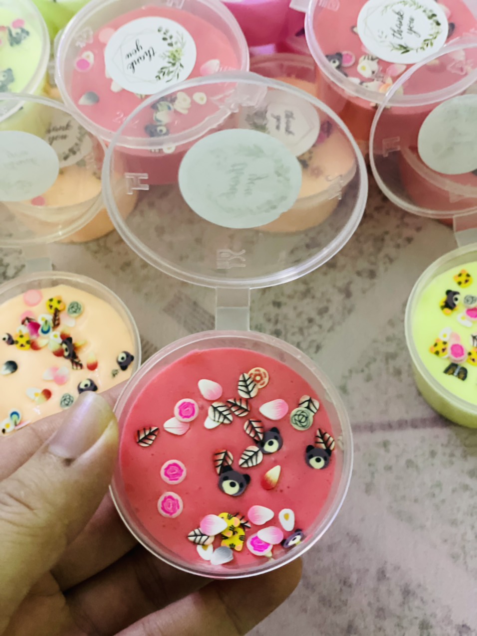 Hộp Slime Bơ Dẻo Mềm Thơm 30g
