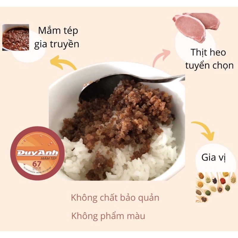 Mắm Tép Chưng Thịt Duy Anh 67 Hàng Bè