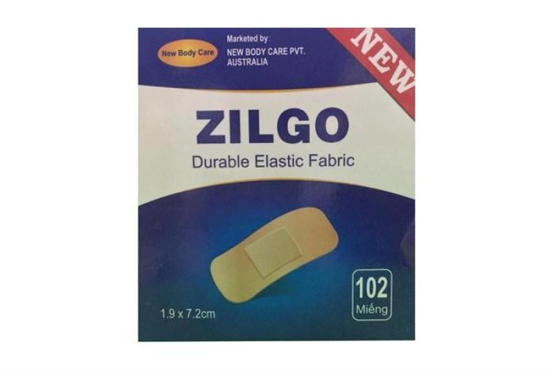 Băng cá nhân Zilgo 102 miếng nhập khẩu