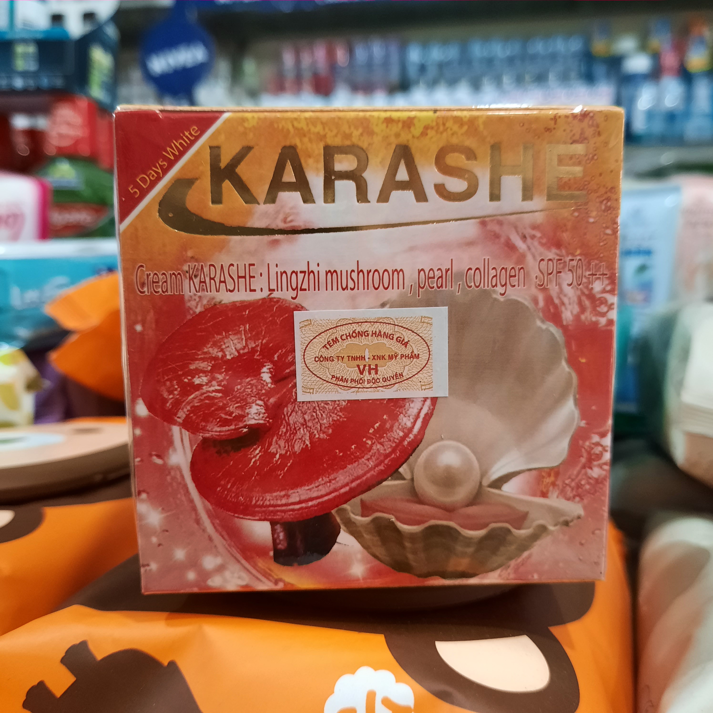 Kem Trắng Da Ngừa Nám Karashe 25g