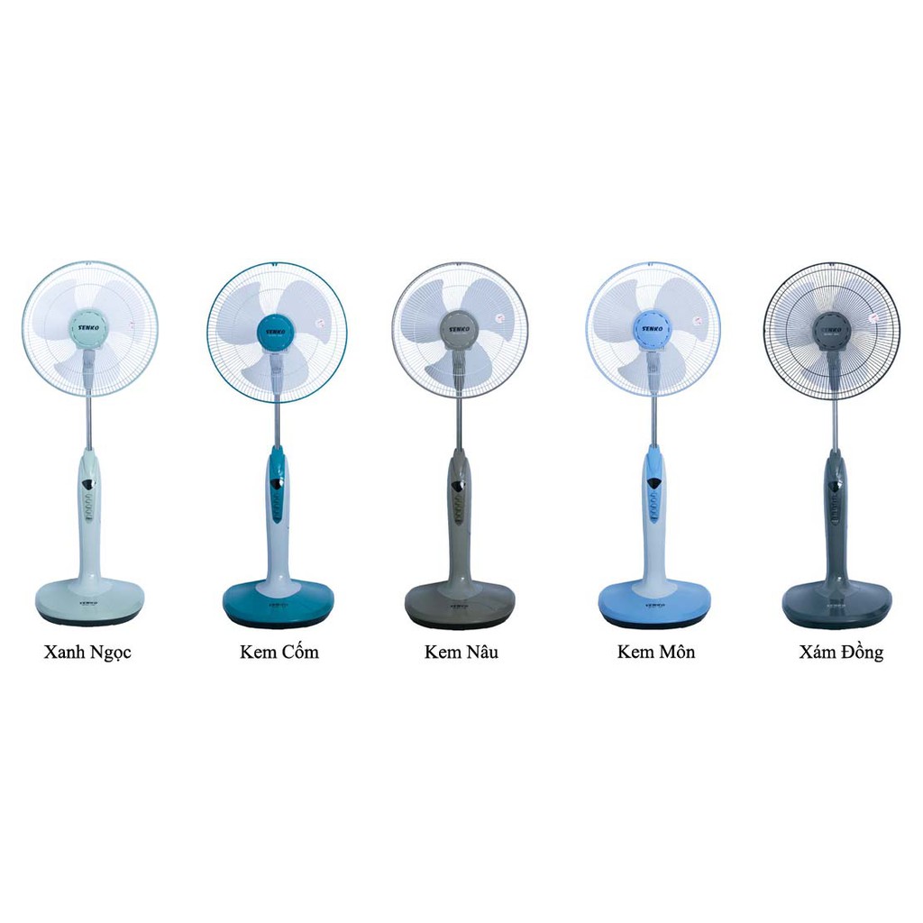 Quạt đứng Senko DD1602 công suất 47W, kết hợp đèn ngủ - Hàng chính hãng