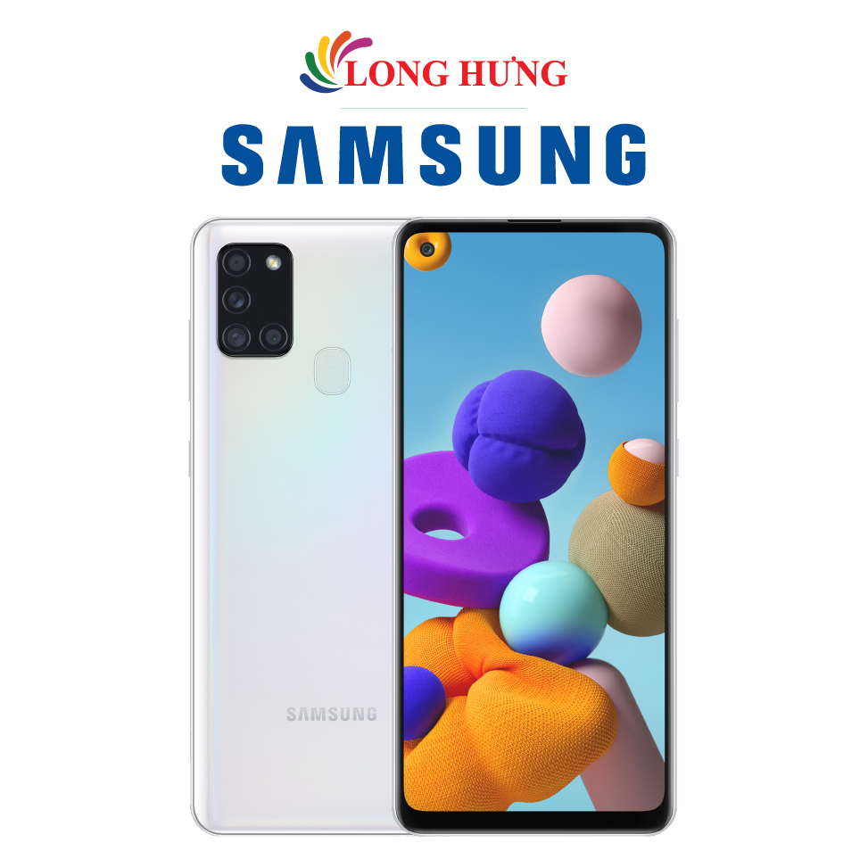 [Trả góp 0%] Điện thoại Samsung Galaxy A21s (3GB/32GB) - Hàng chính hãng - Màn hình AMOLED 6.5inch bộ 4 Camera sau Pin 5000mAh cảm biến vân tay
