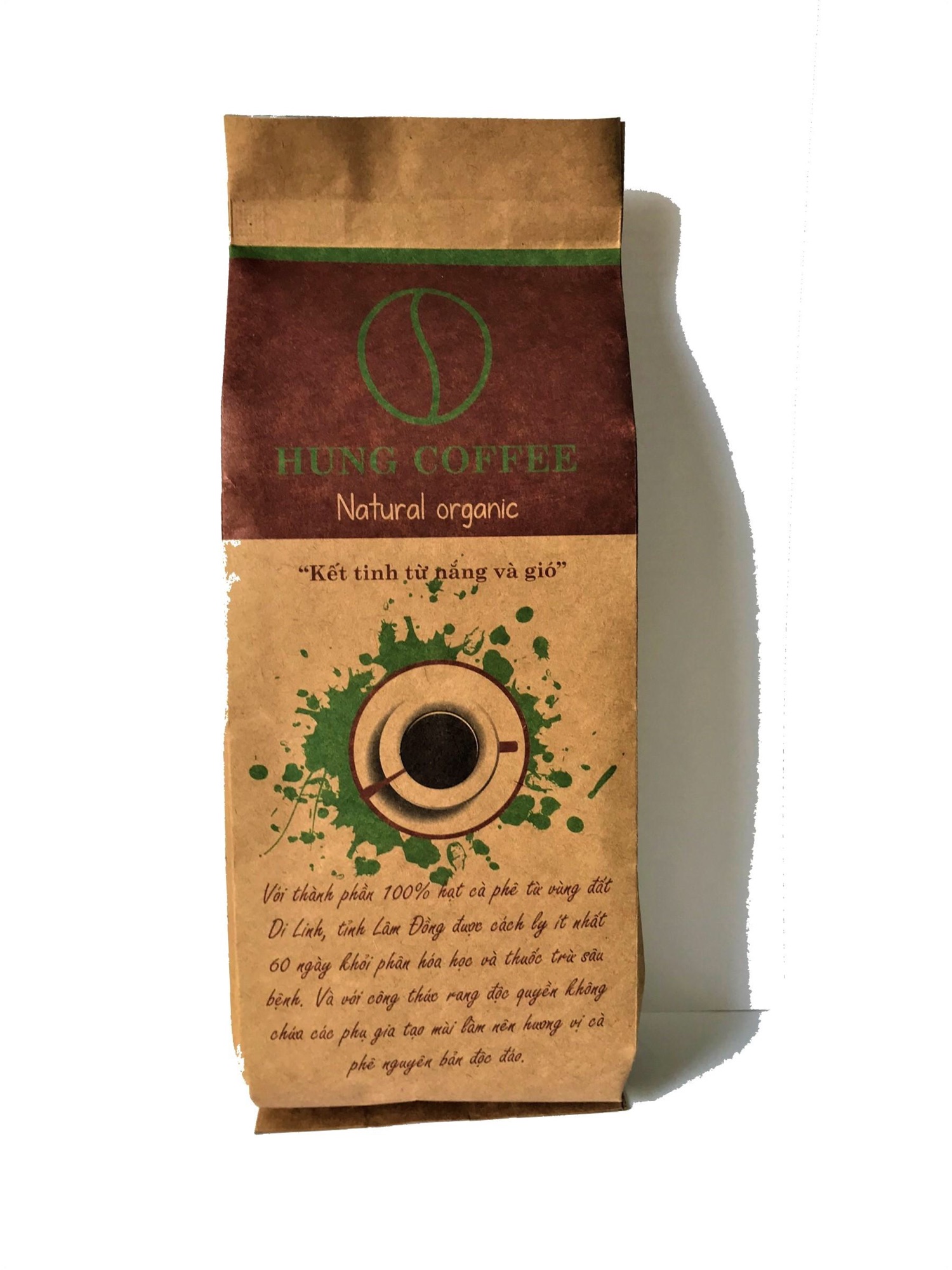Cà phê bột Robusta Hưng Cofee túi 500 gram