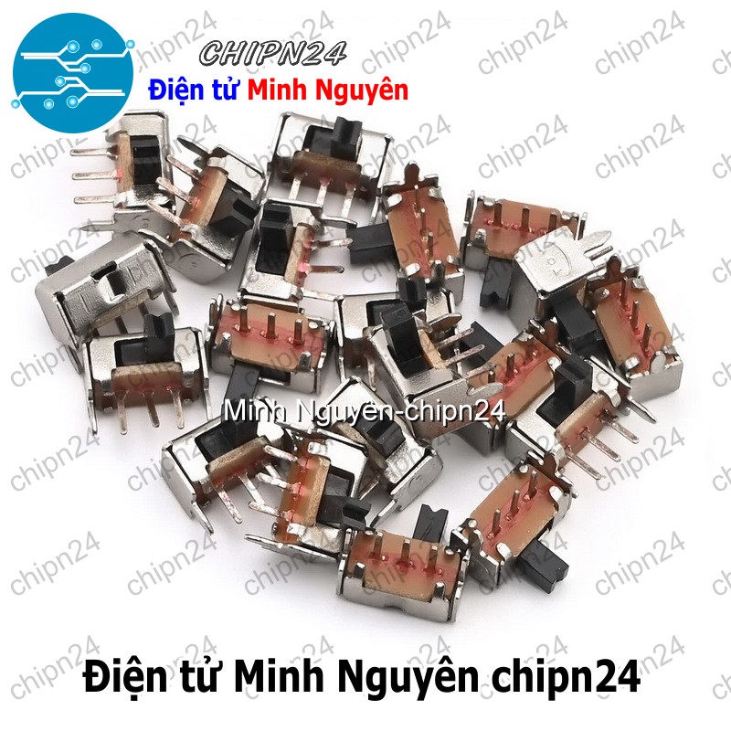 [5 cái] Công Tắc Gạt SK12D07 (VG2/VG3/VG4/VG5 Thẳng/Cong 2mm) - [Chọn Loại] - HHH.00221