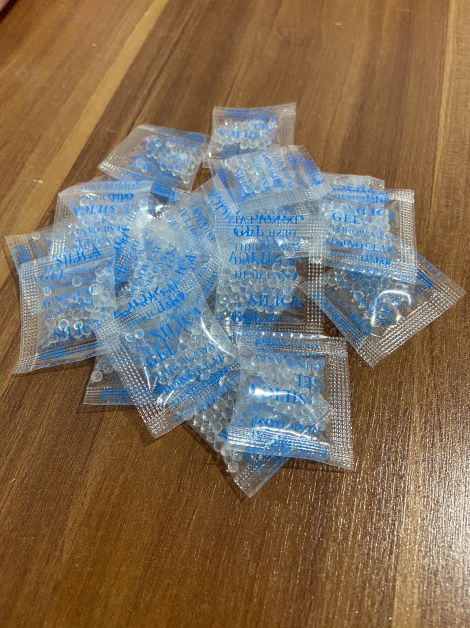 Gói hút ẩm 1gram màng ngọc[đóng gói 100gram]