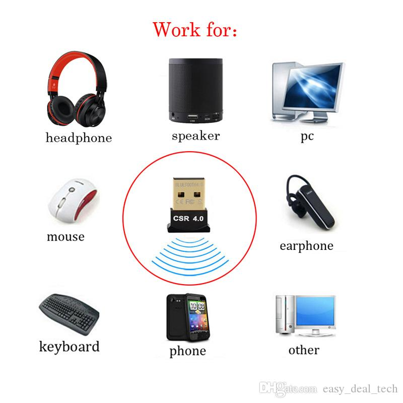 USB Bluetooth CSR 4.0 Cho PC và laptop