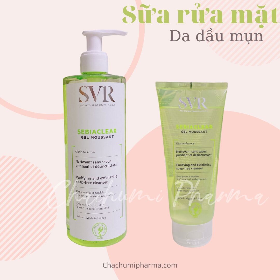 [TPHCM] Sữa rửa mặt da dầu mụn SVR