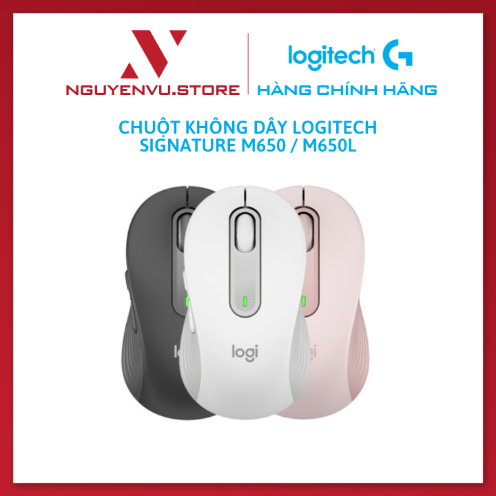 Logitech signature m650 wireless mouse-authentic